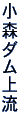 小森ダム上流
